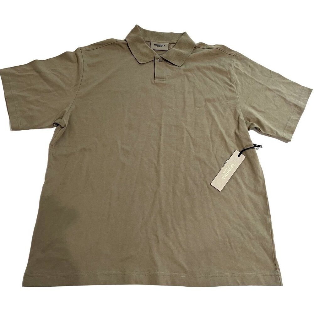 Essentials Fear of God Polo Shirt in Pistachio